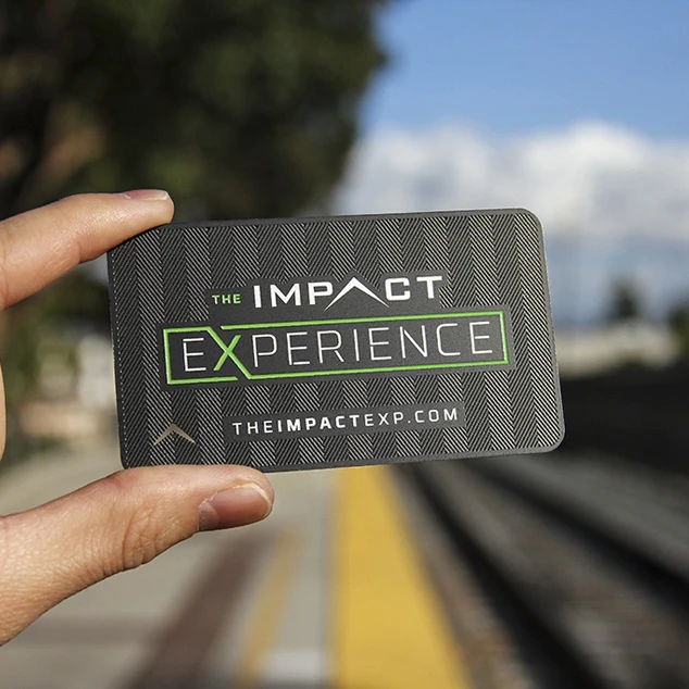 

Personalized car etched quality wiredrawing stainless steel car beauty business metal card