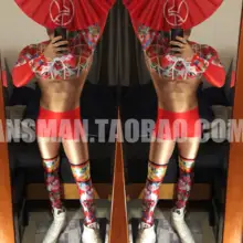 Бар певец из ночного клуба DJ Танцы комбинезон для мужчин s 3D Китайский стиль халаты леггинсы брюки мужские зимние штаны для велоспорта костюмы