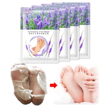 Efero, 3 пары = 6 шт., маска для очищения ног, удаляет мертвую кожу, маска для ног, крем для ног, педикюрные носки, пилинг ступней, маска для ног