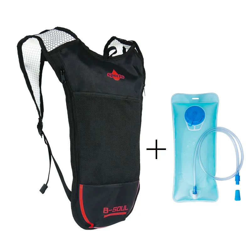 B-SOUL велосипедный рюкзак MTB 6L велосипедная сумка на открытом воздухе спортивные рюкзаки велосипедная Сумка Bolsa Bicicleta без сумки для воды - Цвет: red with wter bag
