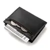 2022 Business Men Credit Card Bag Zipper & Hasp Multifunction Coin Purse High Quality PU Leather Coin Wallet ID Holders ► Photo 3/6