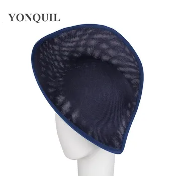

Women wedding 30 CM size Navy fascinators beses royal derby headwear for girl ladies show DIY hair accessories 5pcs/lot SYB05