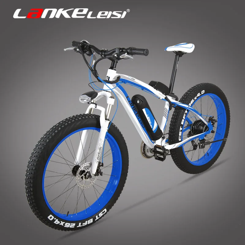 Lankeleisi XT390 MTB Mountain Electric Bike Bicycle 8 Speed Motor 36V