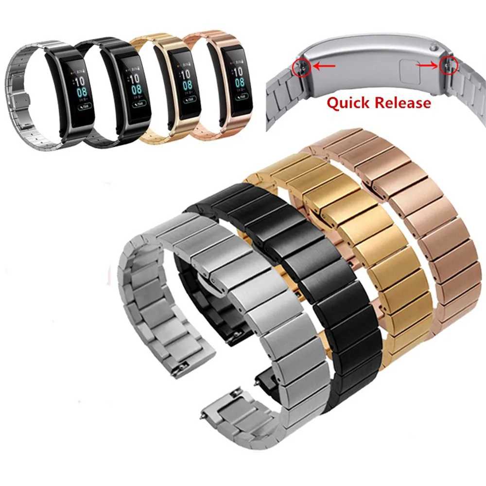 watchband Sport Loop New Luxury Stainless Steel Metal Clasp Smart Watch