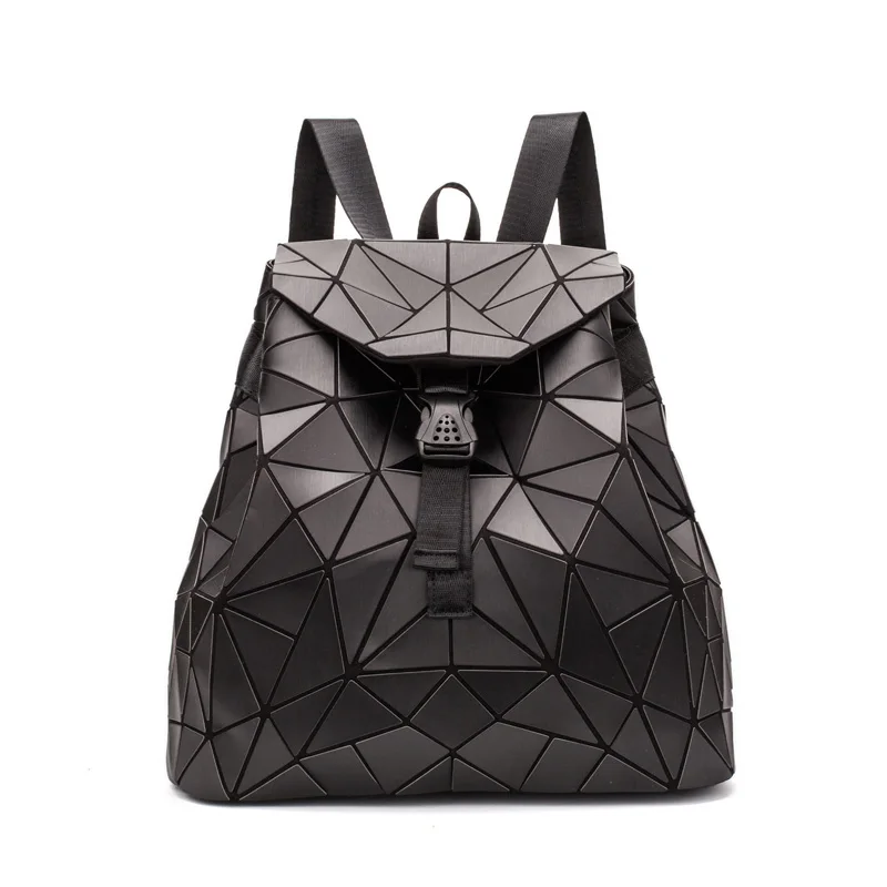 Новые сумки, женский рюкзак, модные рюкзаки с геометрическим рисунком, складной рюкзак большой емкости, школьный рюкзак из искусственной кожи, разноцветные рюкзаки