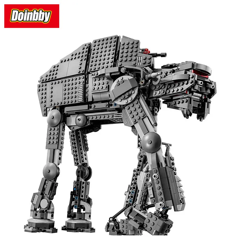 

05130 Star Series Wars First Order Heavy Assault Walker 1541Pcs Building Block Brick DIY Toys Compatible with Legoings