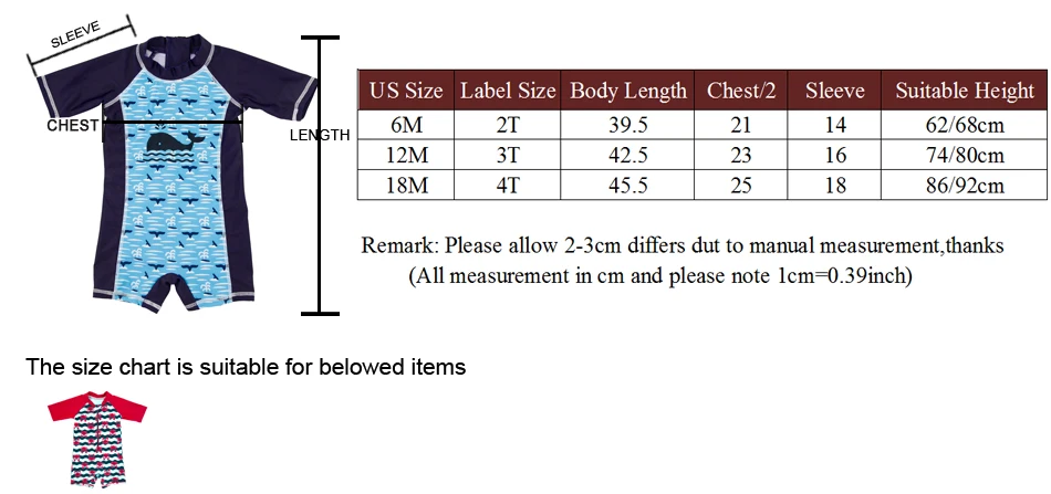 size for new swimsuit