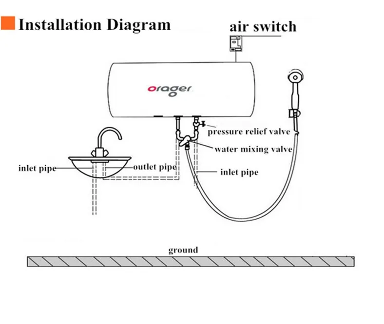Холодной и горячей воды смешивания клапан смеситель для душа управление клапаны смеситель 3 способ переключателем для ванная комната