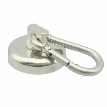 

Mounting Magnet Dia. 25 32 36 mm Magnetic Pots with 360 degree Rotation Buckle SS304 Strong Lifting Magnet Neodymium Magnets
