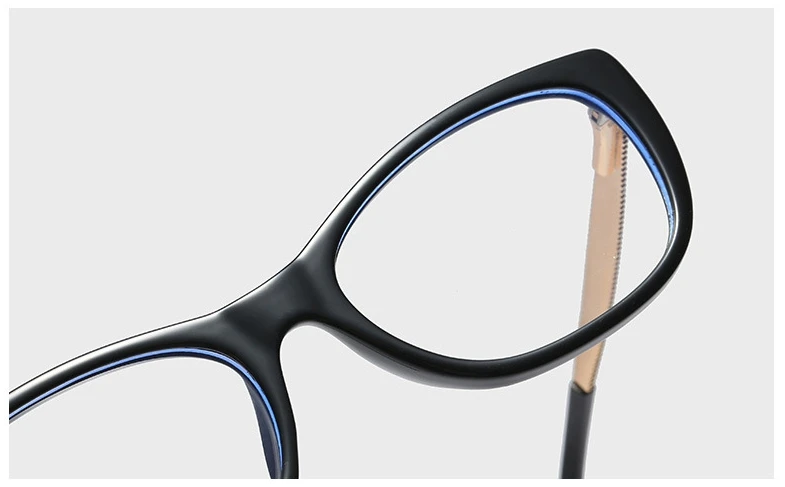 TR90 Анти-голубой свет Ретро кошачий глаз очки оправа мужской и женский Оптический Модные компьютерные очки 45924