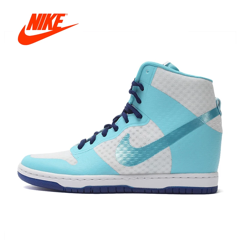 Original New Arrival Authentic NIKE Women's DUNK SKY HI2.0 BR Skateboarding Shoes Sneakers