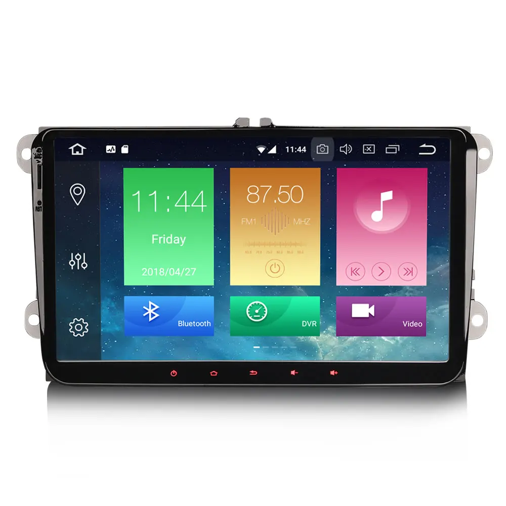 

Erisin ES7491V 9" HD Android 8.0 Octa core 4G RAM Car DVD DAB+ GPS Sat OBD for VW CC Golf Touran Jetta