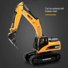 Все Сплав Экскаватор Может грунта-выскабливание для экскаватор высокого качества кованые игрушка