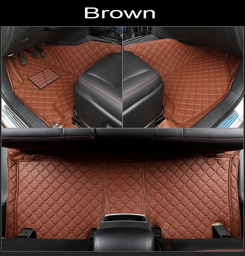 

Car floor mats for Toyota Prius camry Prado RAV4 Corolla Highlander car styling carpet all weather heavy duty liners