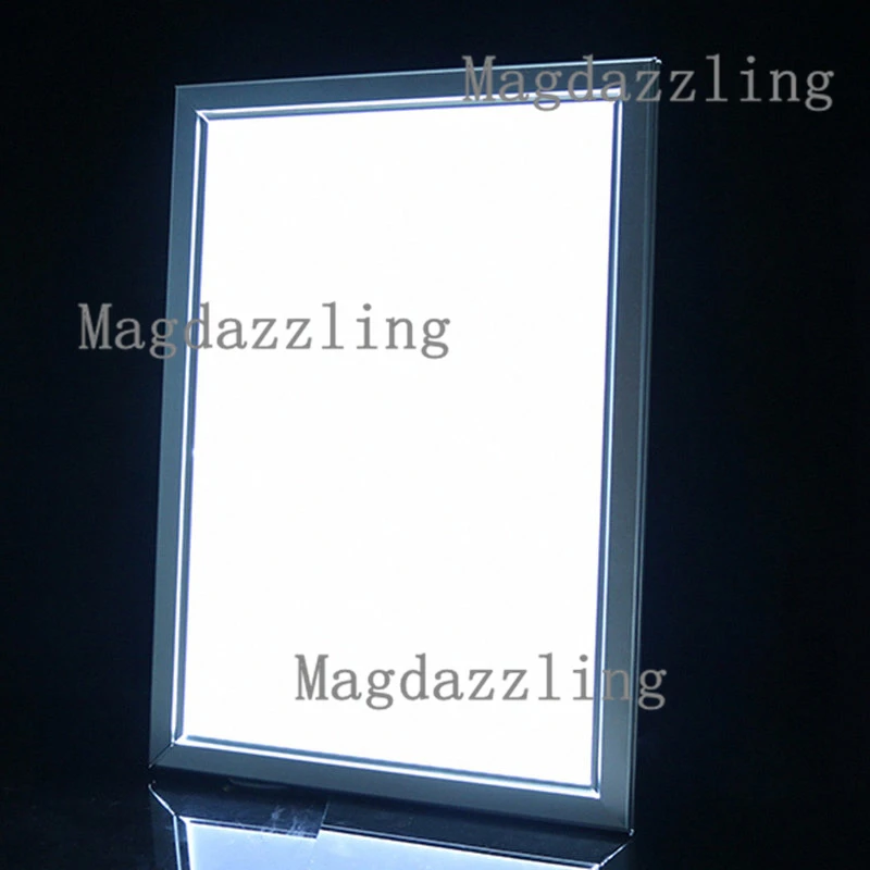 Светодиодный фонарь для меню с подсветкой, светодиодный ресторанные вывески для рекламы, 50x70 см, светодиодный алюминиевая рама для плакатов