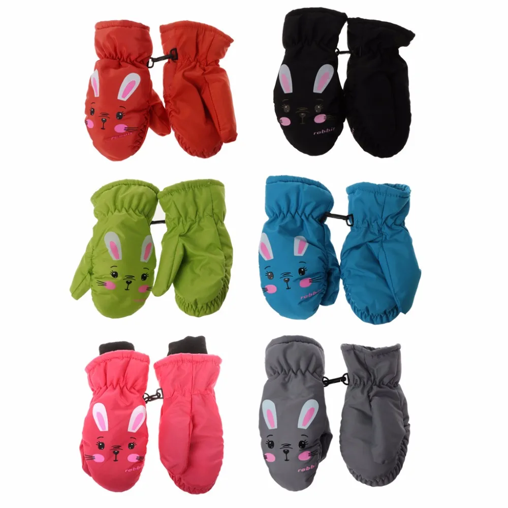

Kids Winter Warm Gloves Windproof For Children Boys Girls Ski Cycling Climbing Outdoor Gloves Waterproof