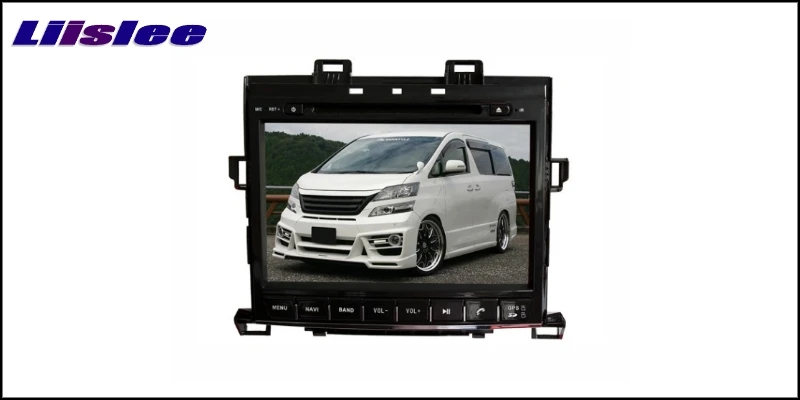 For Toyota Alphard 2007~2017 LiisLee Car Multimedia TV DVD GPS Audio Stereo Hi-Fi Radio Original Style Navigation NAV NAVI MAP2