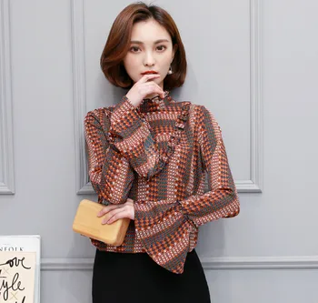 

2xl plus big size blusas feminina 2017 new korean spring autumn women new loose shirts female A2900