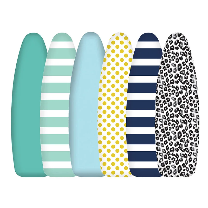 

Home Textile Printed Cotton Padded Ironing Board Cover Heavy Duty Heat Reflective Scorch Resistant 40 x 130cm