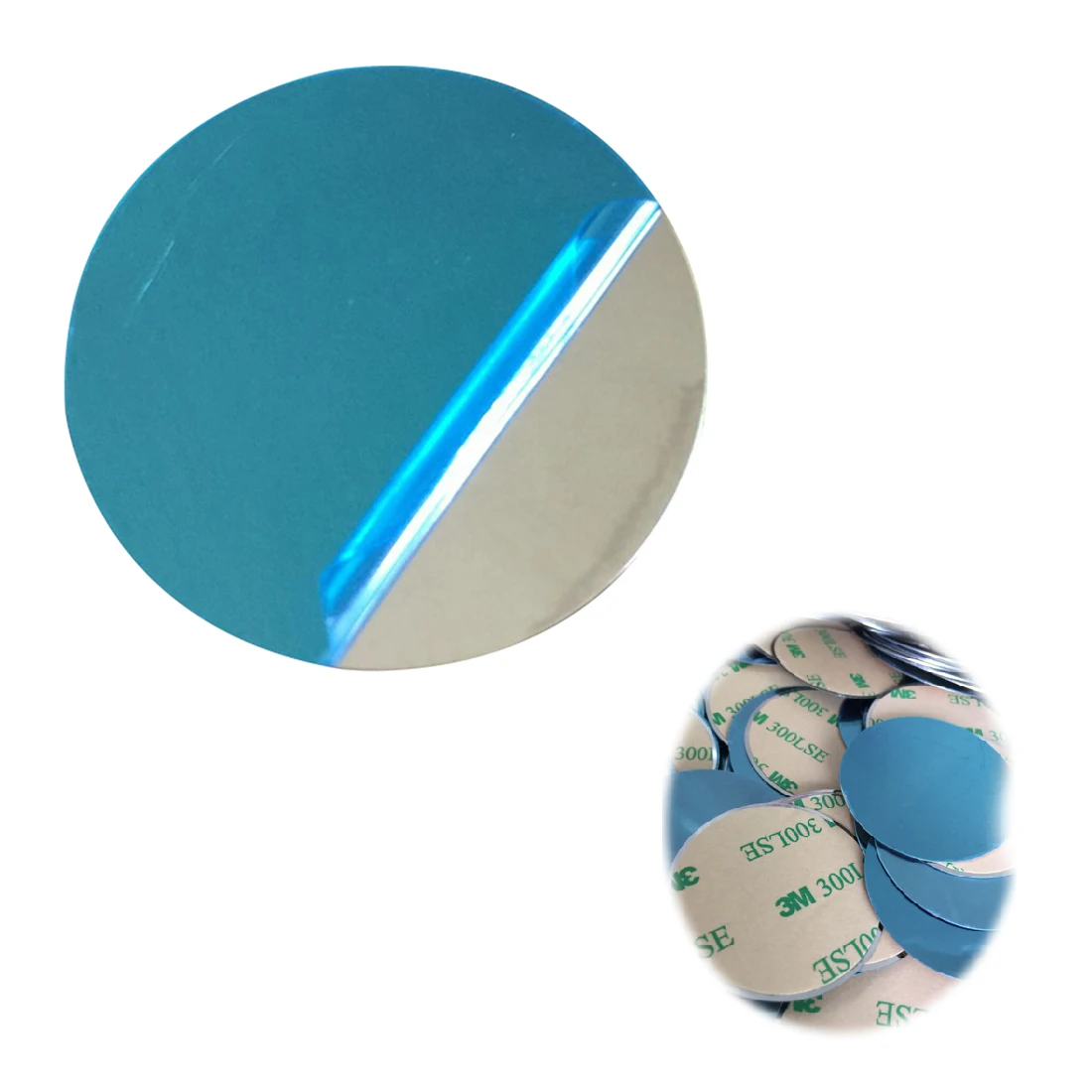 

Etmakit 5pcs/lot 30x0.3mm Metal Plate disk iron sheet for Magnet Mobile Phone Holder For Magnetic Car Phone Stand holders