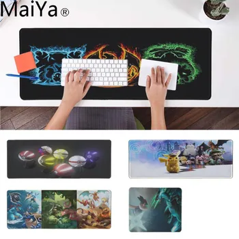 

MaiYa Funny Pokemon Customized MousePads Computer Laptop Anime Mouse Mat Rubber Mouse Durable Desktop Mousepad