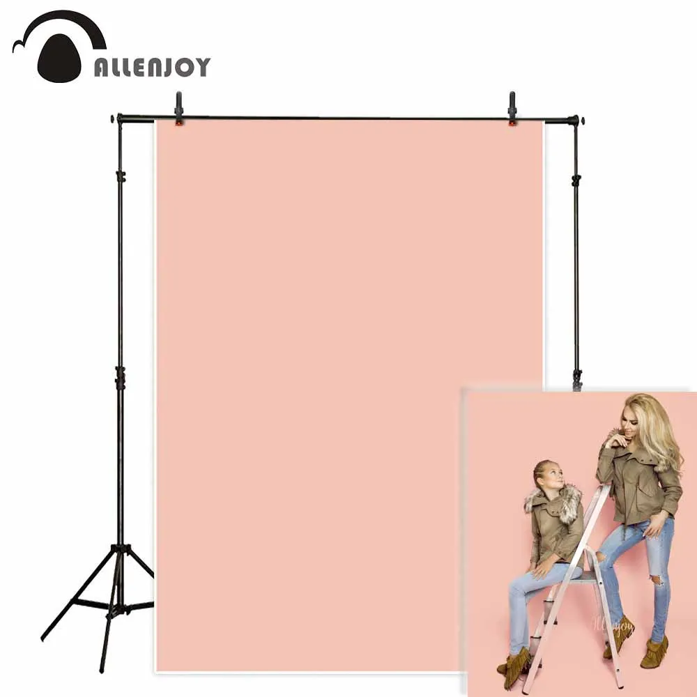 Однотонный персиковый фон для фотостудии однотонный фотосъемки портрет