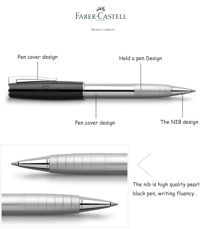 Faber Castell Ruen серии цветной металлический Фирменная офисная деловая ручка круглых ювелирных изделий перламутровая ручка студентов