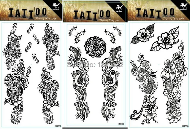 5pcs fashion 10 17 5cm diy temporary tattoo waterproof floweral 5pcs fashion 10 17 5cm diy temporary tattoo waterproof floweral