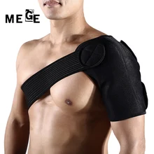 MEGE Регулируемая дышащая Спортивная одежда для спортзала, бандаж для плеча, наплечный бандаж, пояс-бандаж, плечевой протектор