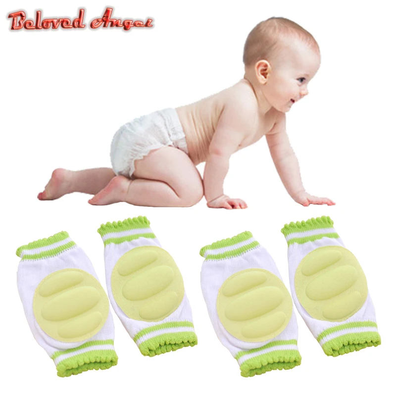 1 Pair Infant Toddler Knee Pads Anti Slip Crawling Safety Harnesses Leashes Anti Slip Crawling Accessory Baby Knees Protector