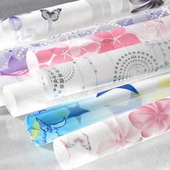 

45X100cm Self-adhesive frosted glass film office window bathroom frosted stickers glass stickers transparent opaque