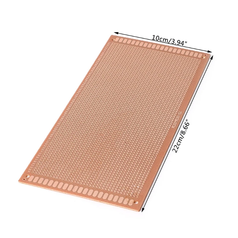 5x универсальная бакелитовая плита DIY прототип печатной платы прямоугольник отверстие матричная доска лист