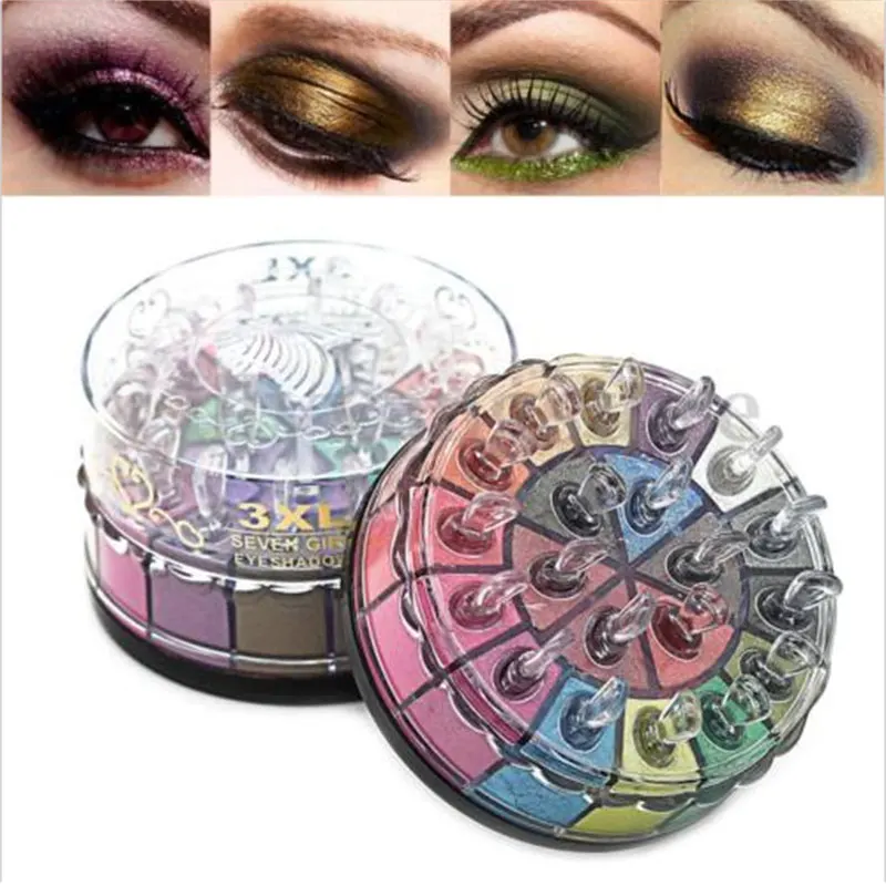 

20 Colors Glitter Eyeshadow Palette Women Makeup Eye Shadow Powder Beauty Kit Long Lasting Shimmer Matte Eye Shadow Palletes