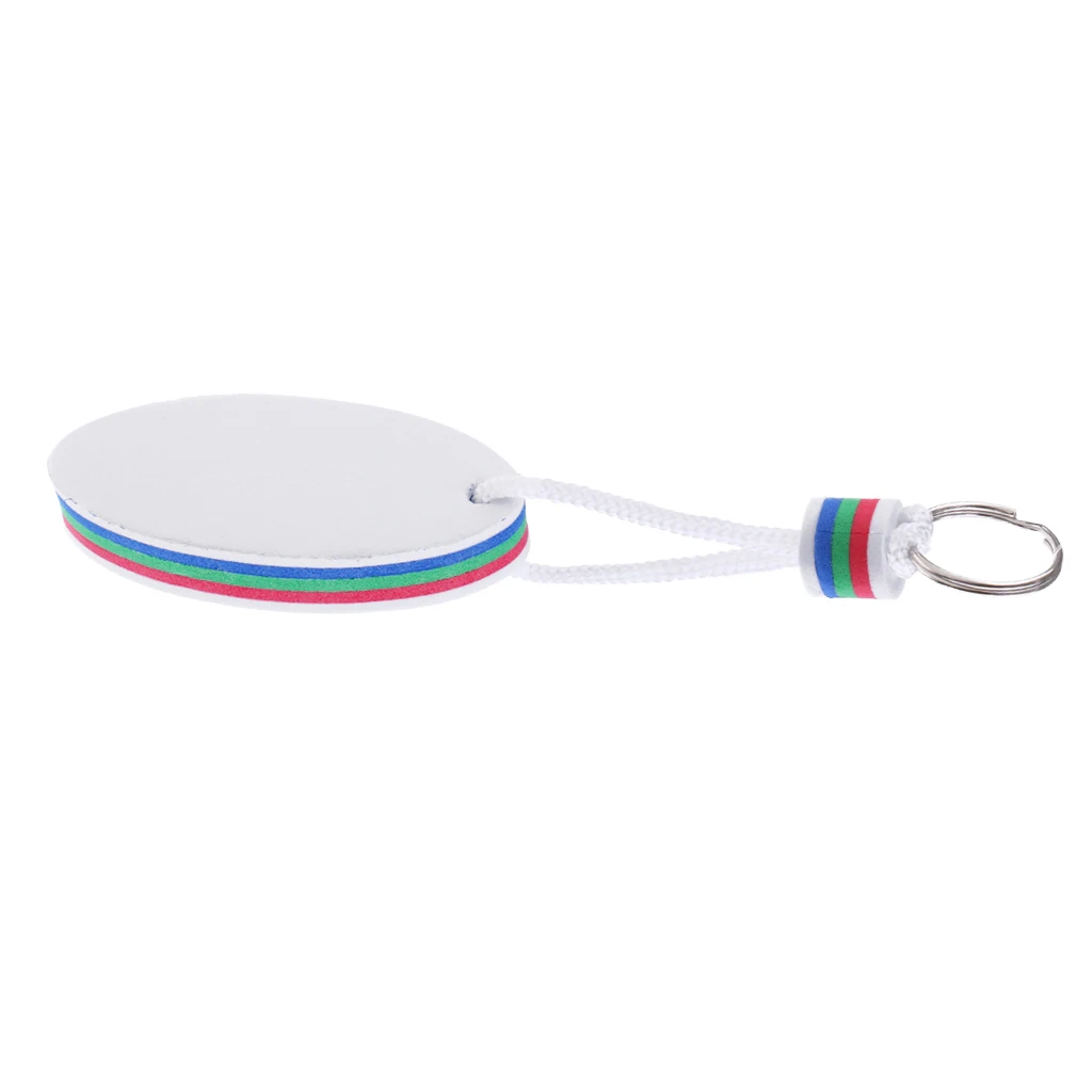 Surfboard Shaped Floating Key Ring Marine Boating Sailing Keyring Key Float Buoy Floating Keyring Fender Buoyant Canal Keychain