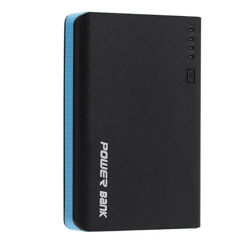 

2.1A 4 USB Power Bank Case 4x18650 Battery Charger DIY Box Case Kit for Phone New Feb5