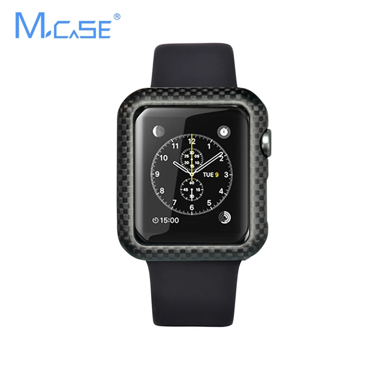 imágenes para Mcase Ultra Delgada Cubierta de la Caja de Protección Completa Para Apple Caja Del Reloj Reloj 1 Generación Delgado de Fibra de Carbono Para miro imágenes para Mcase Ultra Delgada Cubierta de la Caja de Protección Completa Para Apple Caja Del Reloj Reloj 1 Generación Delgado de Fibra de Carbono Para miro