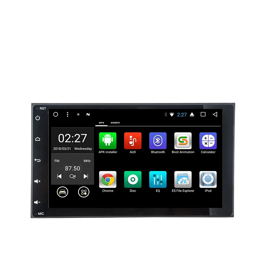 Clearance Asvegen Touch Screen 10.1 inch Android 7.1Quad Core Car Auto WIFI Radio Multimedia Player GPS Navigation For Toyota Sienna 2015 1