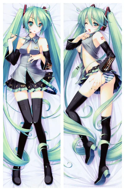 aliexpress com buy life sized japanese anime pillowcase hatsune