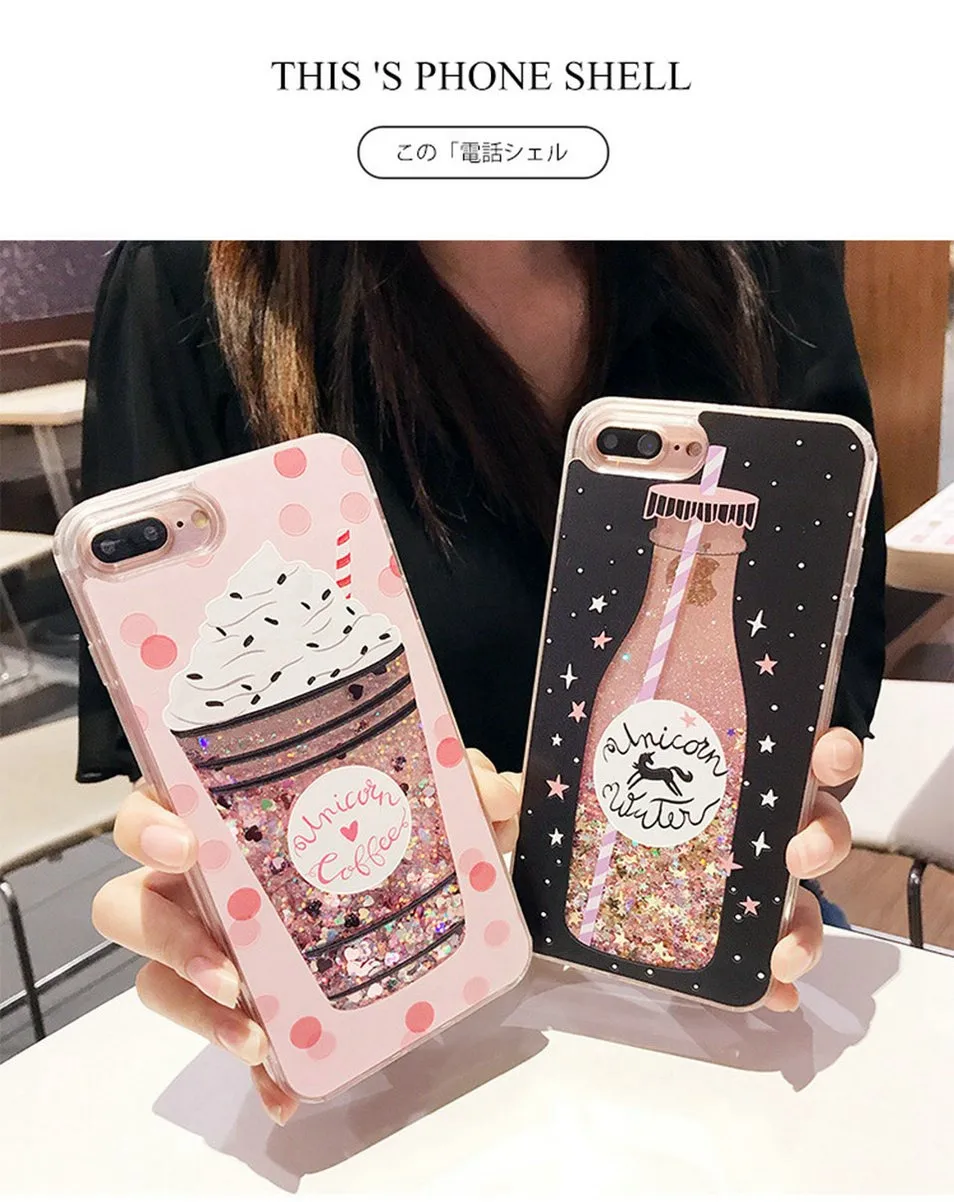 Icoque Liquid Cases For Huawei P8 Lite 2017 Case Glitter Silicon 3D Funda Capa Soft TPU Cover for Huawei Honor 8 Lite Case Armor (7)