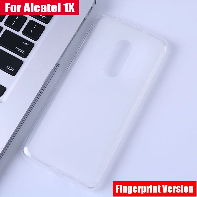 JONSNOW لينة غلاف هاتف ألكاتيل 1X TPU حالة مهلبية المضادة للانزلاق سيليكون ل الكاتيل 5059A 5059D 5059X 5059Y الهاتف غطاء كابا Fundas