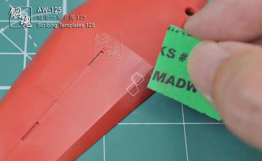 Травление деталей для Gundam Scribing шаблонов AW125 фото-травление листов принять оптом