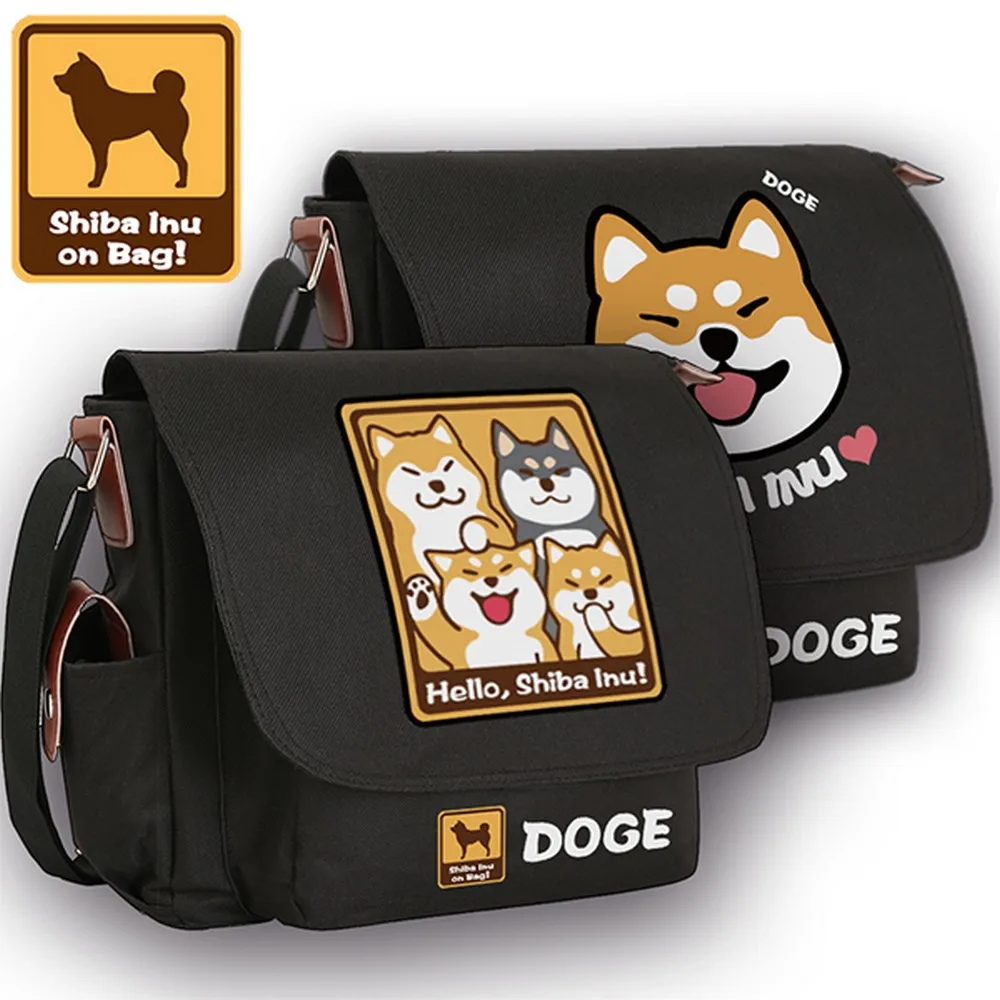 Сумка-мессенджер MeanCat Oxford Doge из черной камуфляжной ткани, сумка-слинг на одно плечо для подростков и взрослых
