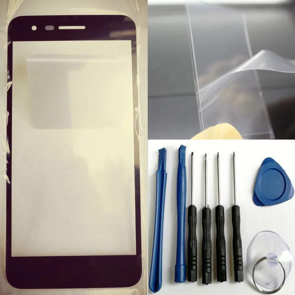 

Shyueda 100% New + OCA Tools For LG K8 2018 / K9 2018 /SP200 / Aristo 2 / Tribute Dyna Outer Front Screen Glass Lens Replacement