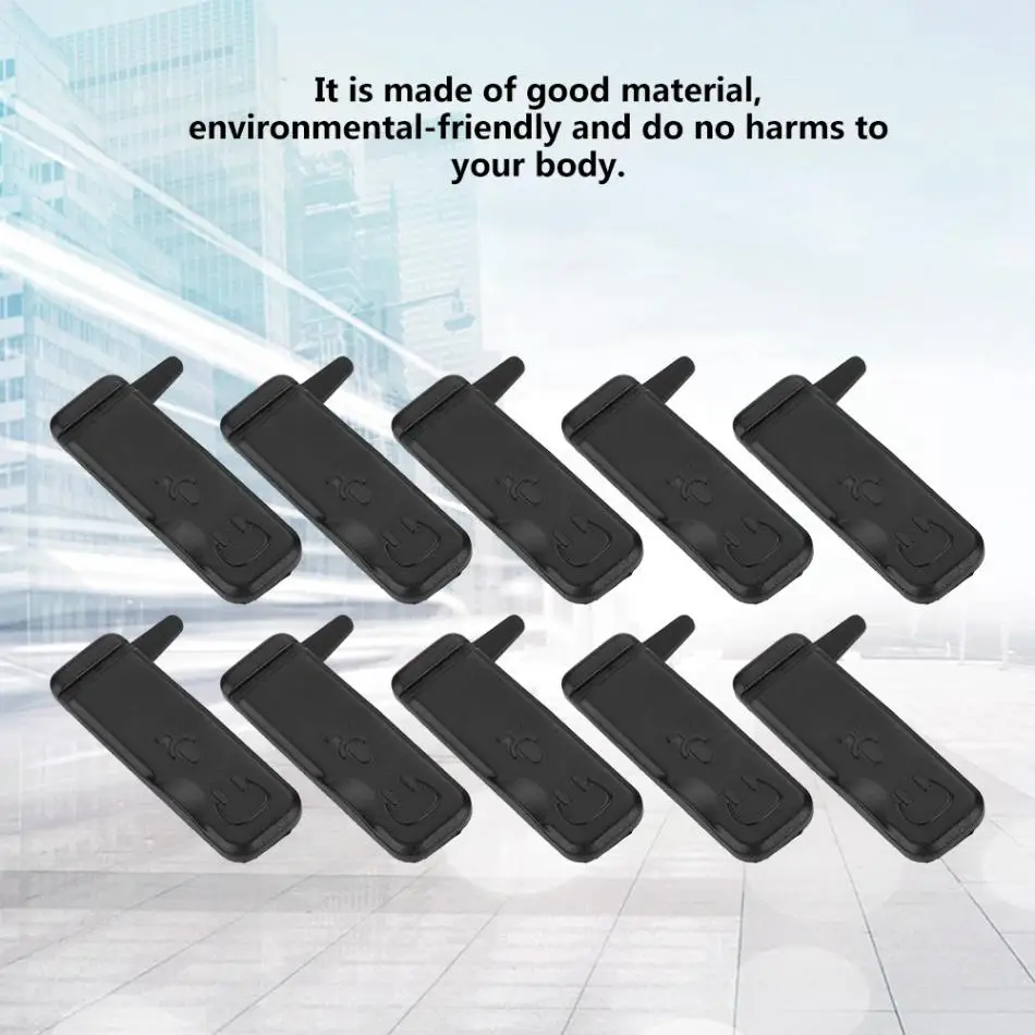 10 шт. наушники Walkie Talkie крышка гарнитура для XPR6550/P8268/P8200/338D