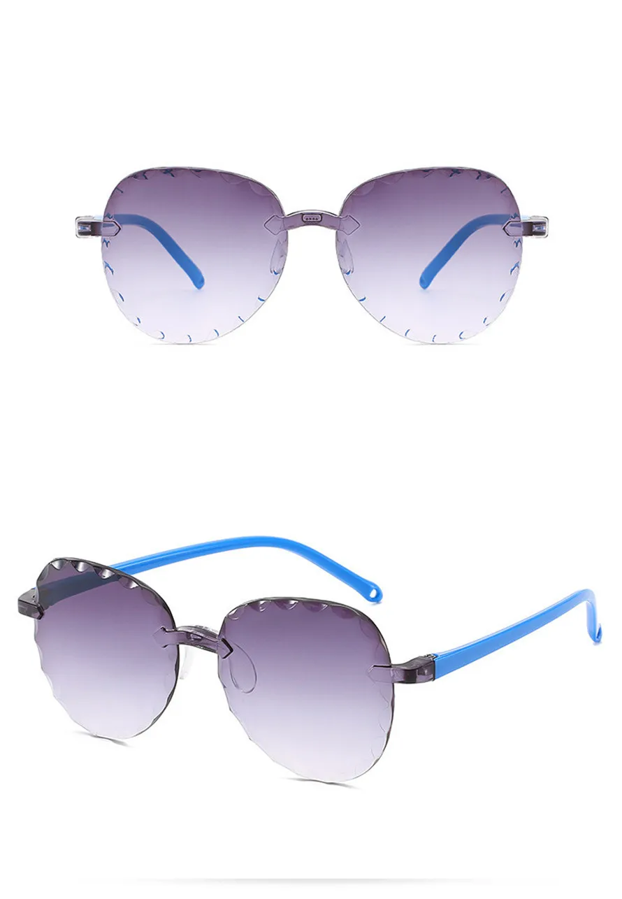 2019 Sun Flower детские солнцезащитные очки мальчики девочки круглый UV400 очки солнцезащитные очки дети милые детские солнцезащитные очки