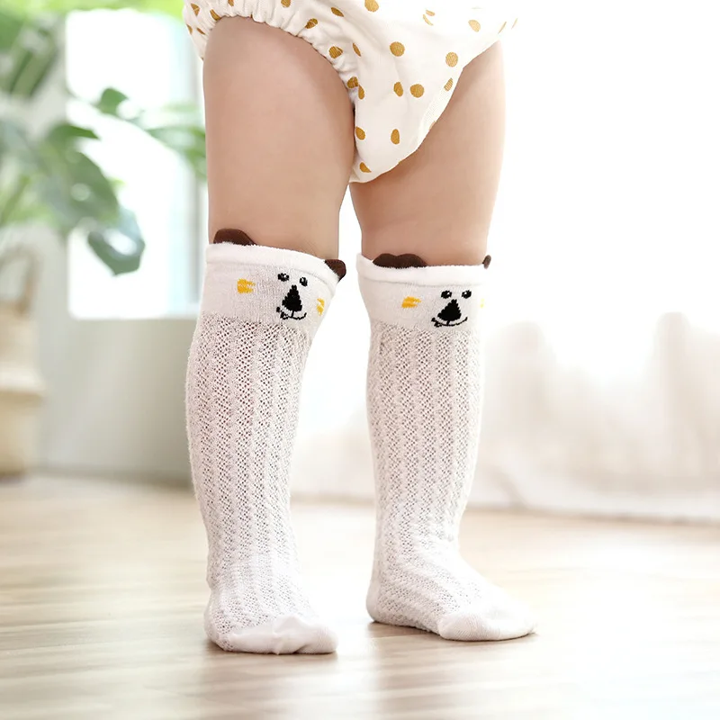 3 пары/партия детские дышащие носки до колен|Носки| |