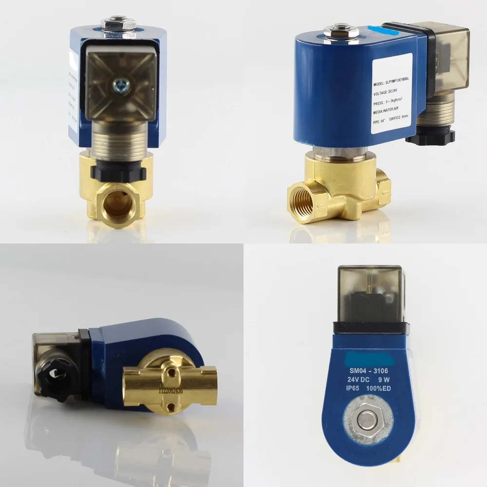 Электромагнитный клапан прямого действия 2/2 нормально закрытый жидкостные среды