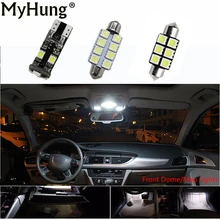 13 шт. Canbus 12 v Светодиодные лампы свет лампы для декора автомобиля для Audi A4 S4 B6 B7 Avant 2002-2008 автомобиль Средства для укладки волос