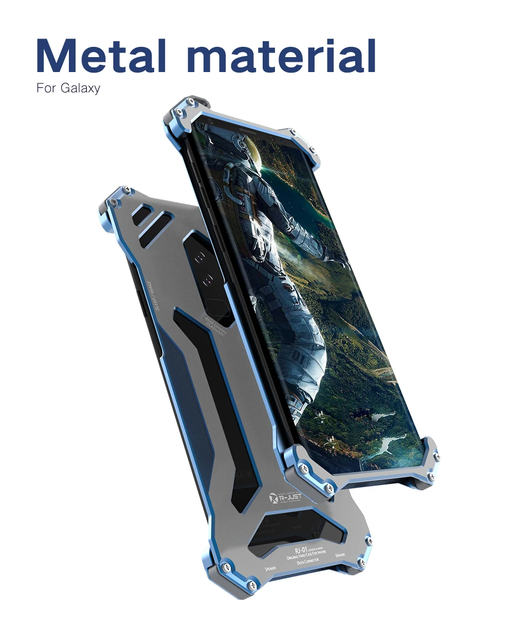 Роскошный доспех Doom алюминиевый чехол для SAMSUNG Galaxy s9 s9plus 8 NOTE 9/S8/S8 plus/S7 Edge/металлический бампер чехол s