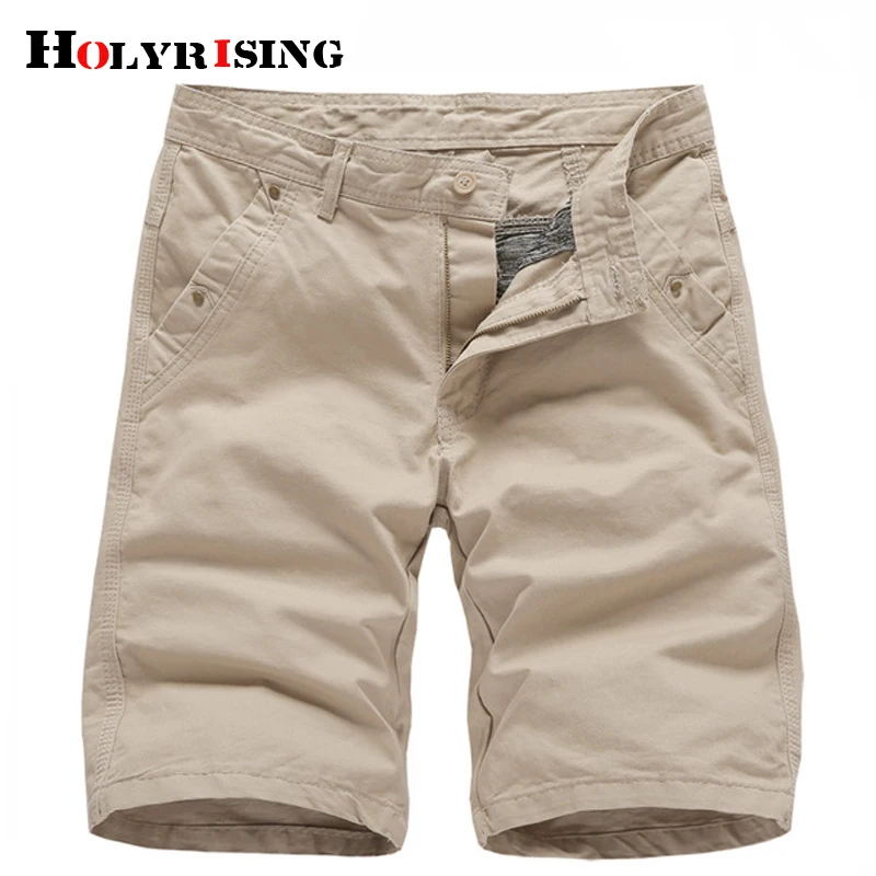 

Holyrising Camo Short Pants Summer Casual Shorts Men Cargo shorts straight loose fashion cotton mans short trousers 18779-5